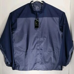 NWT Nike Shield Mens Size 2XL XXL Jacket Full Zip Blue $110